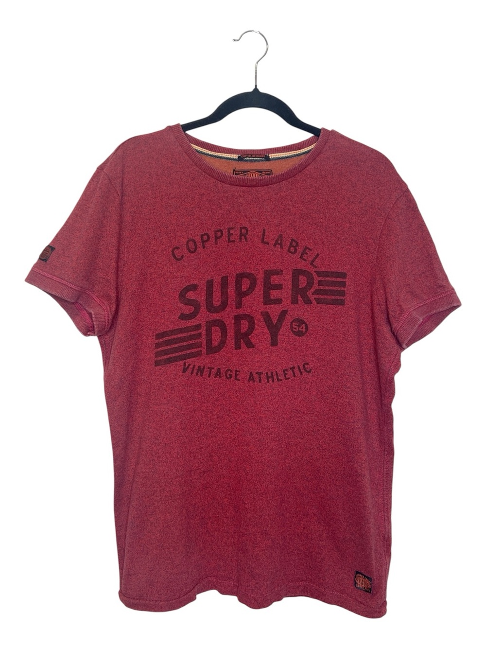 Superdry Logo Copper Label Workwear Athletic 100% Cotton T-Shirt